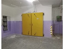 【德軒案例】梧桐院地庫改造——墻面刷油漆、乳膠漆，改造人防門(mén)油漆